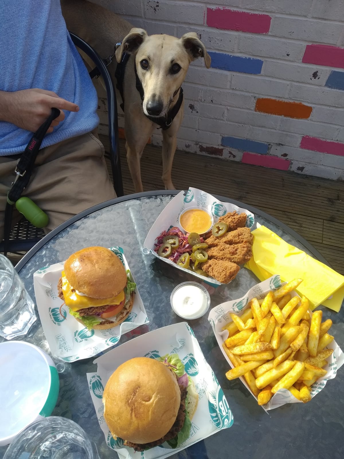 A picture of food served by Vegan Vice.